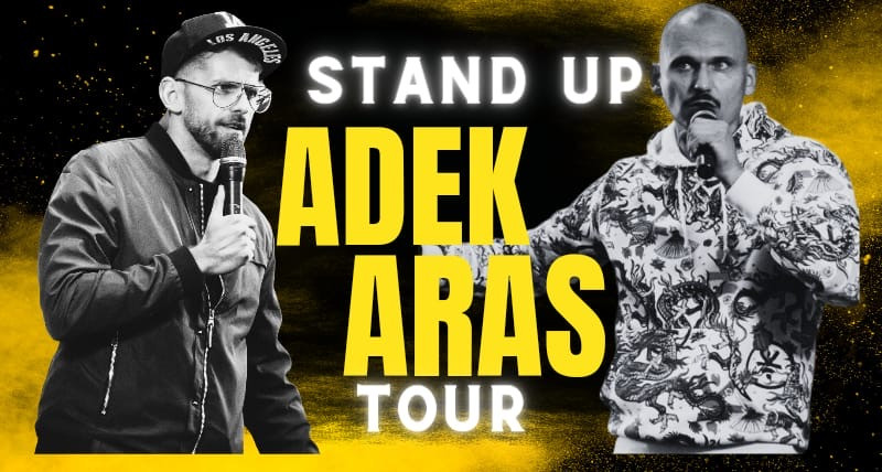 ADEK i ARAS Stand Up Tour Konin