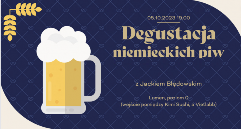 Degustacja niemieckich piw z Jackiem Będowskim