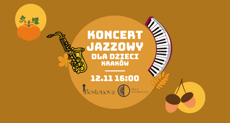 Koncert jazzowy dla dzieci | listopad