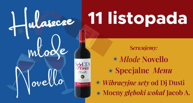 Młode Wino Novello 11 listopada 2 poziomy wysokich wibracji 🍷🍷🍷
