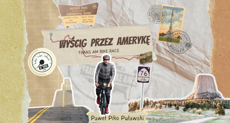 Wyścig przez Amerykę. Trans Am Bike Race.