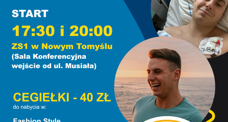 Koncert charytatywny zespołu "OJEJ" dla Macieja Łuczaka