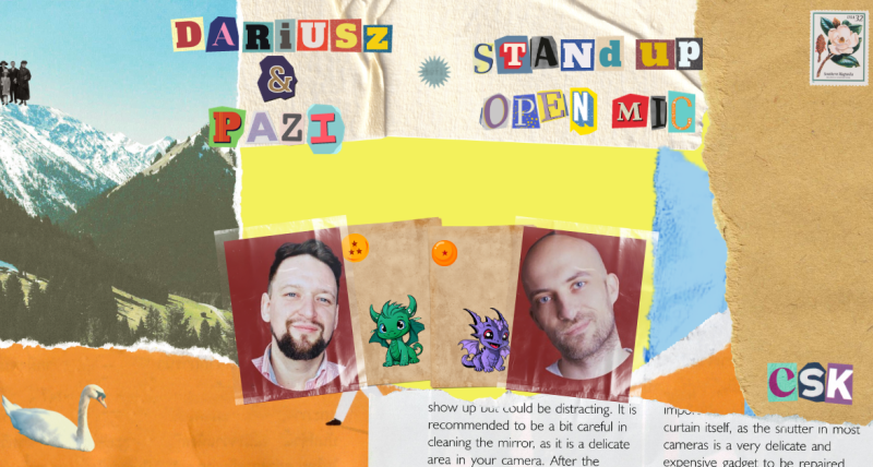 Stand-up Ratajczak i Grzeszkowiak + Open Mic w CSK