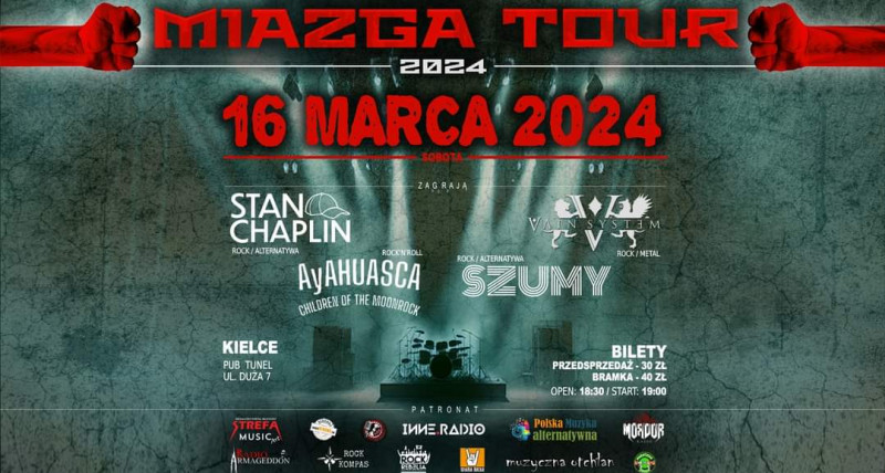 Koncert w ramach Miazga Tour