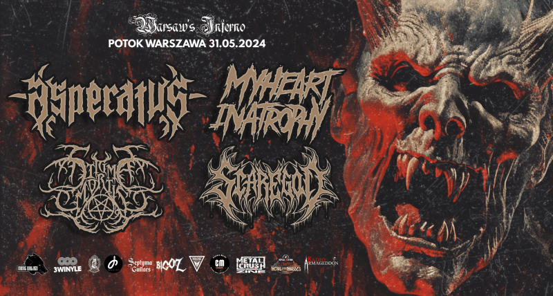 ASPERATUS + MHIA + SCAREGOD + STIGMA MORTIS | 31.05.2024 | Potok