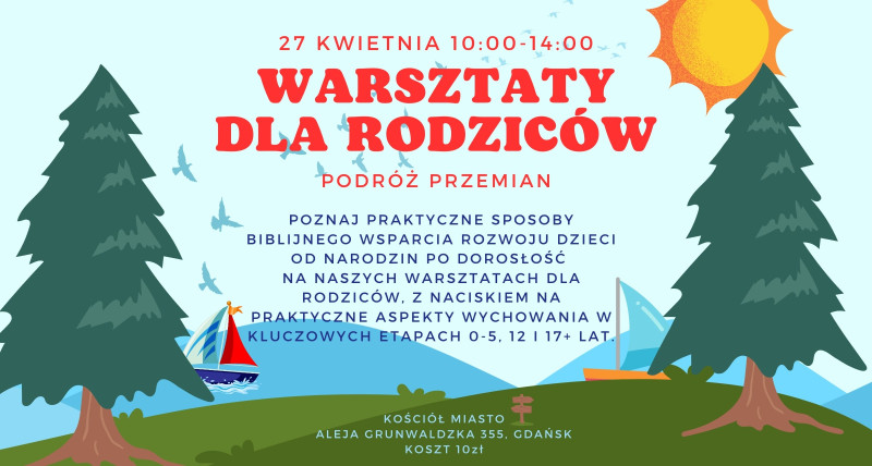 Warsztaty dla rodziców - PODRÓŻ PRZEMIAN