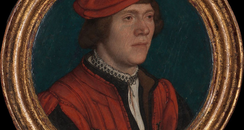 Goździk, szpak i wielcy humaniści. Hans Holbein