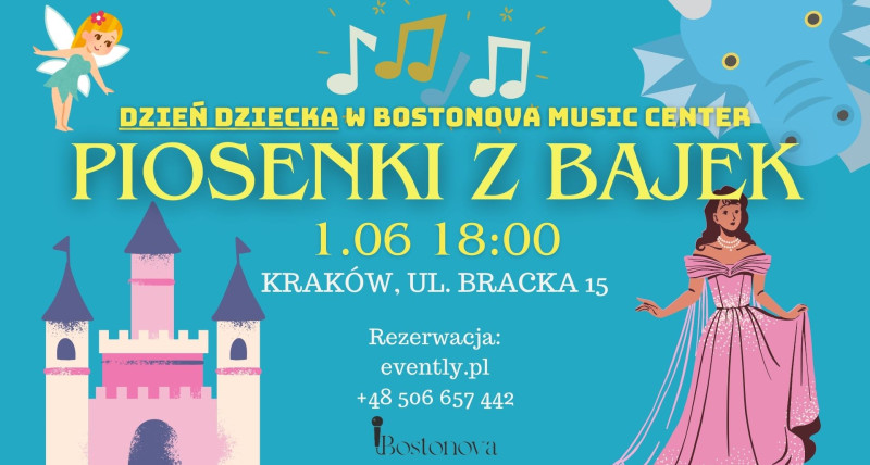 Bajkowy koncert z okazji Dnia Dziecka