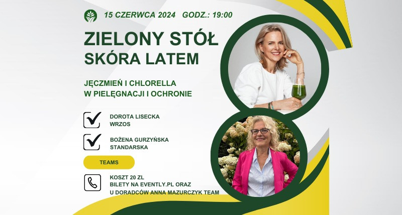 Jęczmień i Chlorella w pielęgnacji i ochronie