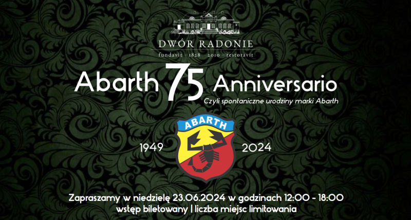 Abarth 75 Anniversario - Zlot zabytkowych samochodów