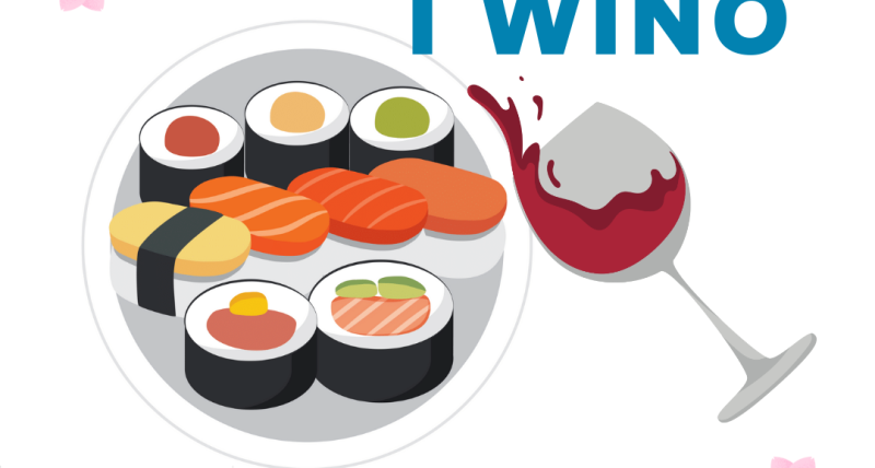 Sushi i wino