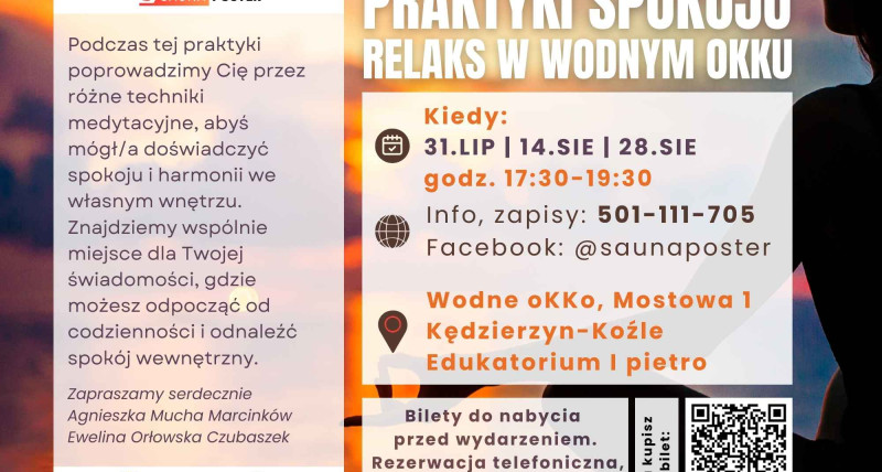 Praktyki spokoju. Medytacja i relaks w Wodnym oKKu