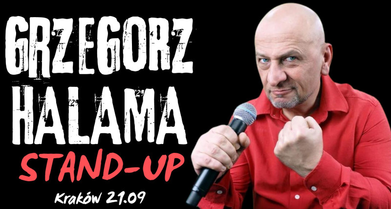 STAND-UP KRAKÓW: GRZEGORZ HALAMA W KLUBIE BUDA!