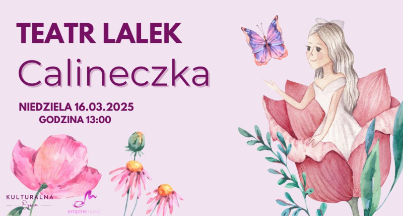 Teatr lalek - "Calineczka"