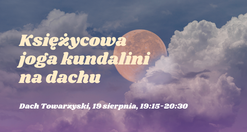 Księżycowa joga kundalini na dachu | pełnia