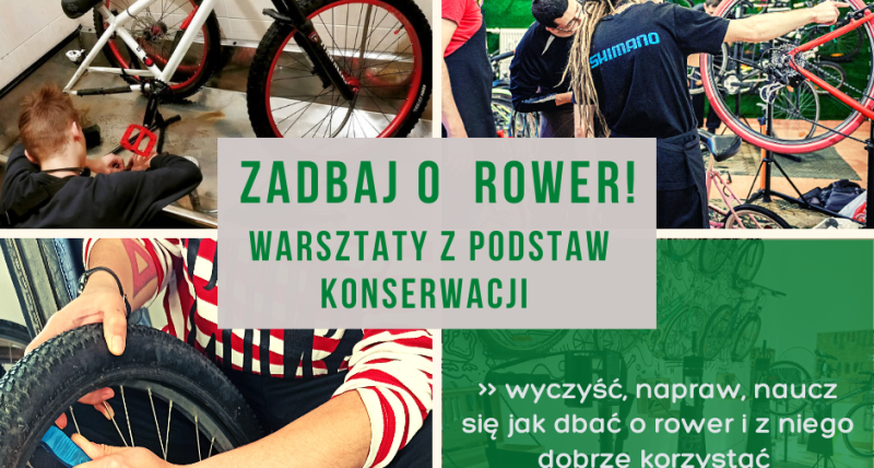 Zadbaj o rower/październik-listopad