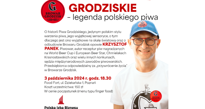 Spotkanie Biznesowe "Grodziskie – legenda polskiego piwa"