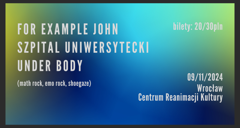 for example John+Szpital Uniwersytecki+Under Body//Wrocław CRK