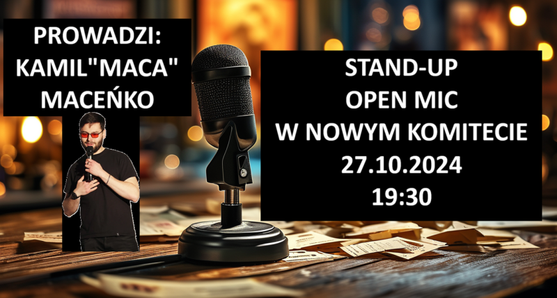 Wieczór Pełen Śmiechu: Stand-up Open Mic w Lublinie