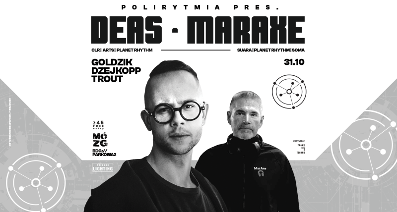 POLIRYTMIA pres. Deas • MarAxe | MÓZG | 31.10.24