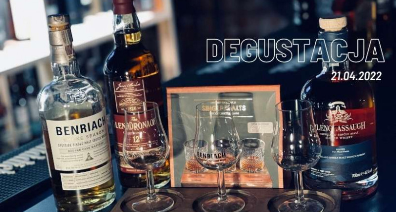 Degustacja 3 Szkockich Whisky z Ambasadorem