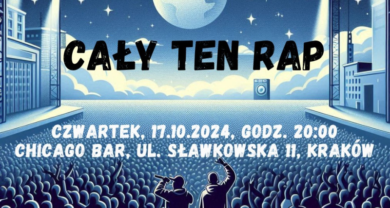 Cały ten rap: spektakl komediowy + afterparty