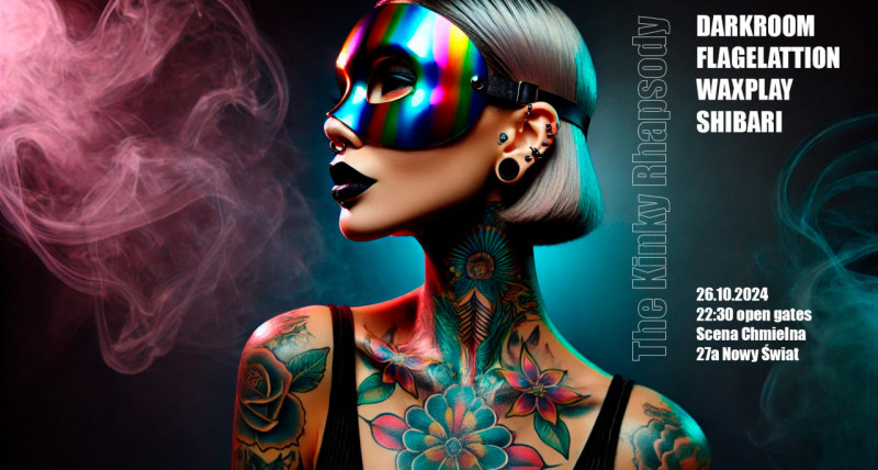 The Kinky Rhapsody | Darkroom, Shibari, Waxplay, Performances