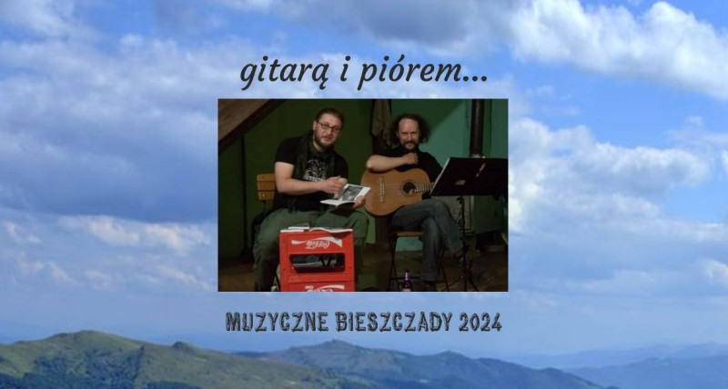 Koncert Bieszczadzki w Cisnej - Wojtek Szczurek & Józef Bilski