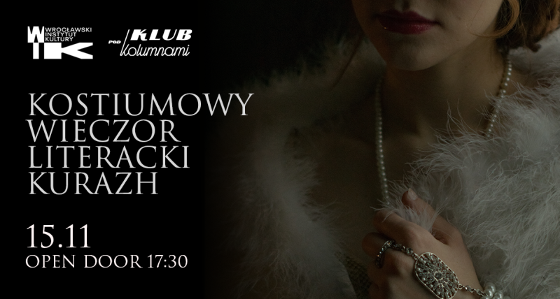 Kostiumowy wieczór literacki Kurazh |Костюмований літвечір Кураж