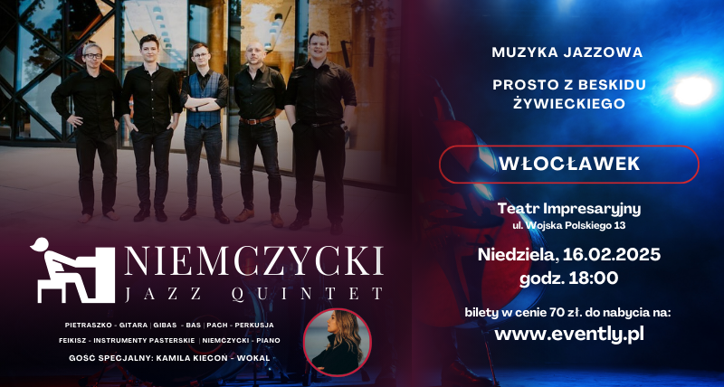 NIEMCZYCKI JAZZ QUINTET | Włocławek