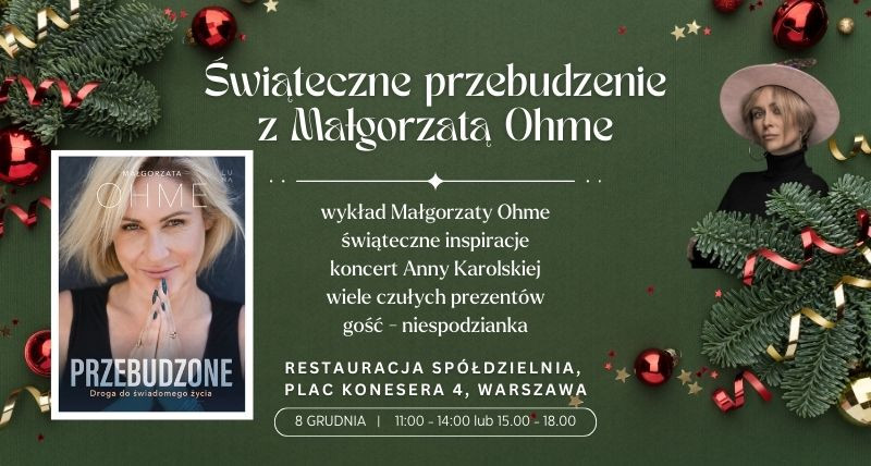 Świąteczne spotkanie z Małgorzatą Ohme