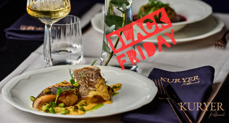 BLACK FRIDAY - voucher do restauracji Kuryer