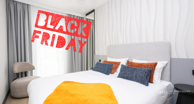 BLACK FRIDAY - voucher na pobyt Baltic Waves Resort