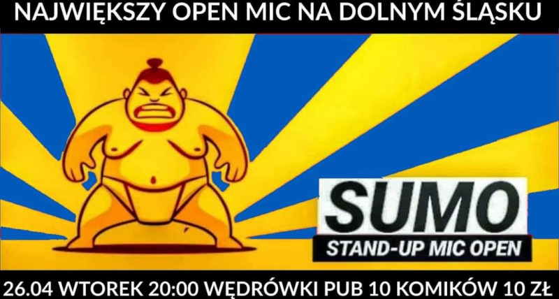 Sumo Stand-up Mic Open