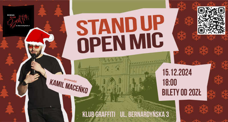 Stand-up Open Mic w Lublinie
