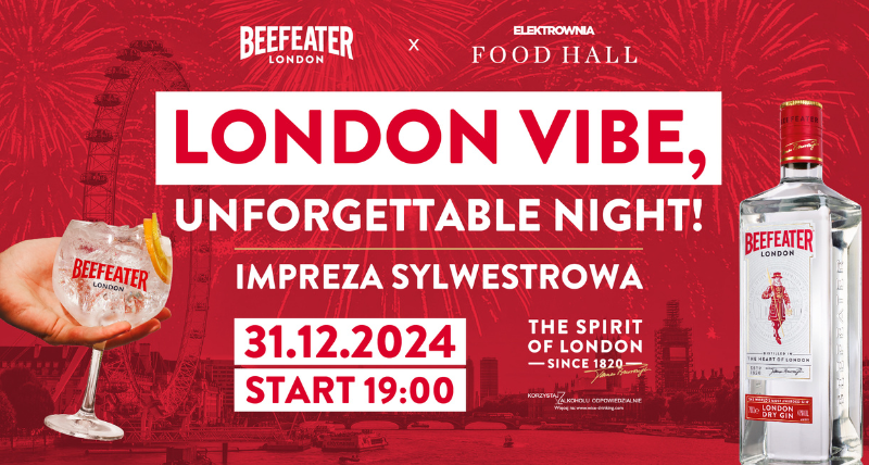 ✨ LONDON VIBE, UNFORGETTABLE NIGHT! 🪩 IMPREZA SYLWESTROWA •