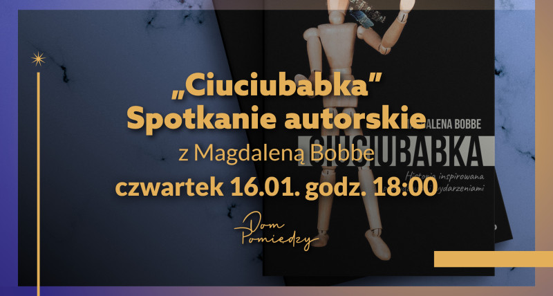 Spotkanie autorskie z Magdaleną Bobbe