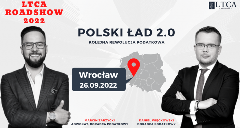 LTCA ROADSHOW 2022 - SZKOLENIE Z POLSKI ŁAD 2.0